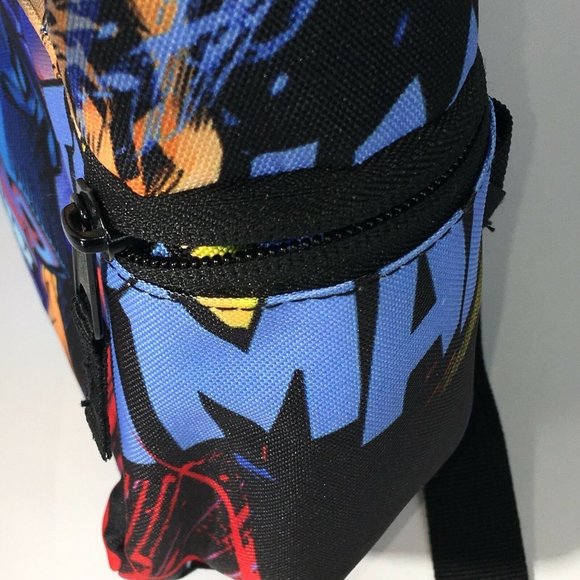 DC Comics Batman Backpack School Book Bag Travel Joker Harley Quinn Comic New - Picture 5 of 12